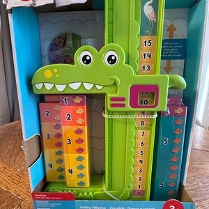 Fisher-Price Alligator Stacking and Counting Toy